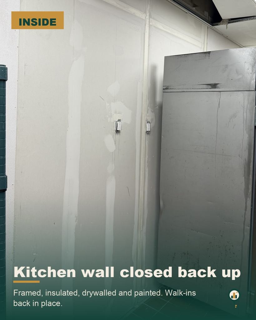 Vehicle impact repair on an occupied restaurant — slide 11