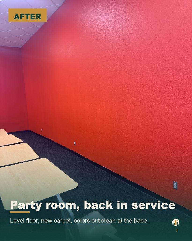 Restaurant slab repair and refresh — slide 13