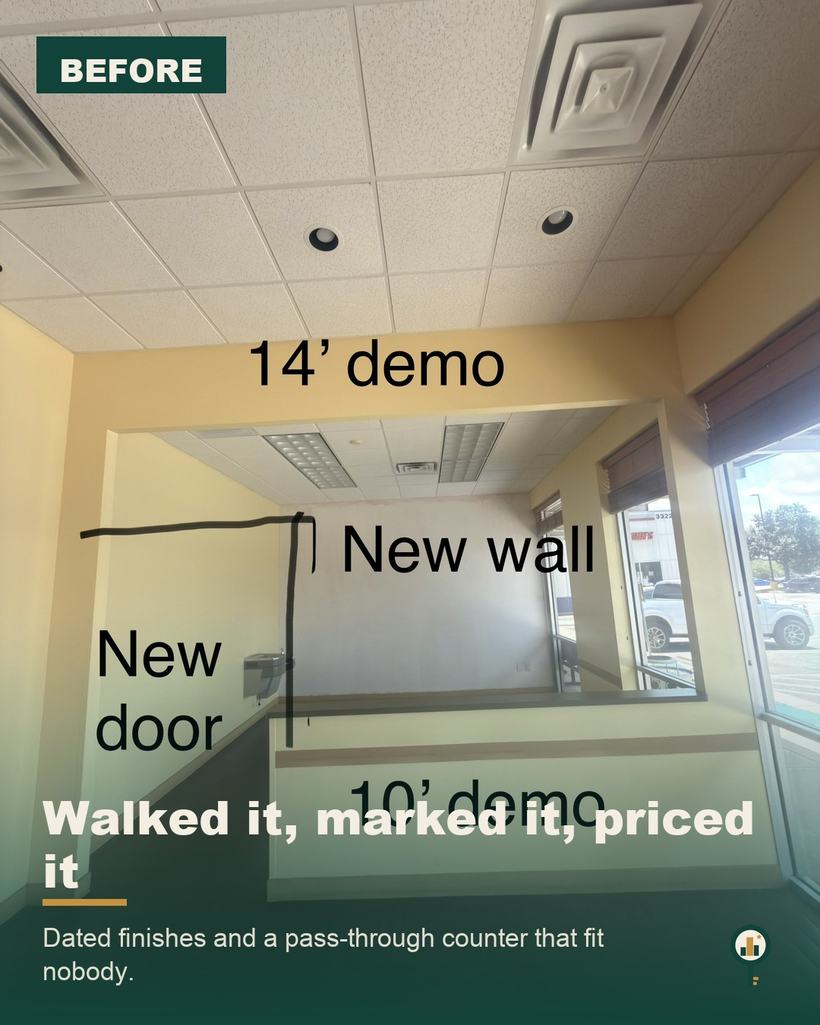 Tenant suite build-out — slide 2