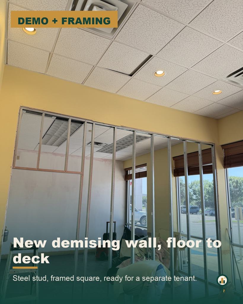 Tenant suite build-out — slide 3
